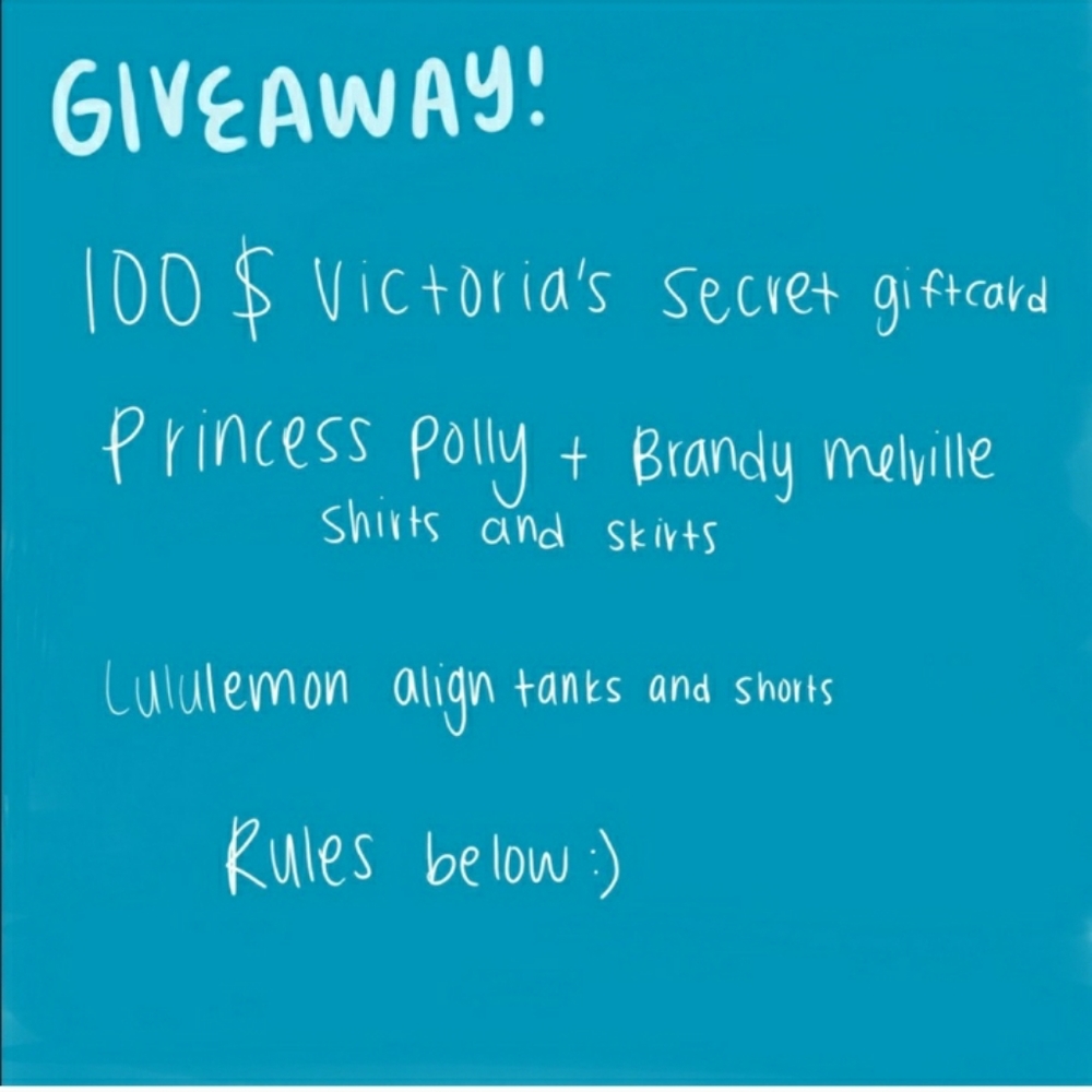 Giveaway repost